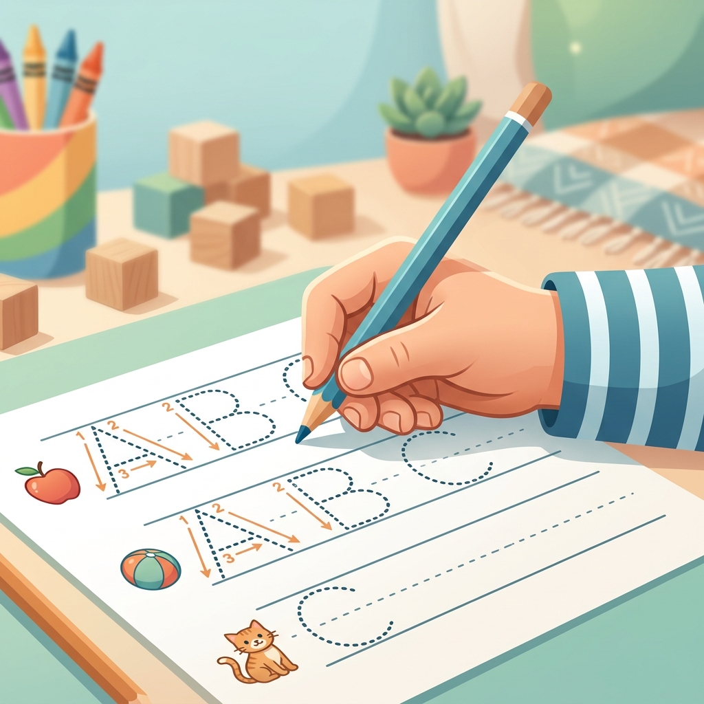 幼兒運筆練習的發展科學：為什麼手寫描紅是手眼協調與大腦發育的重要基礎？